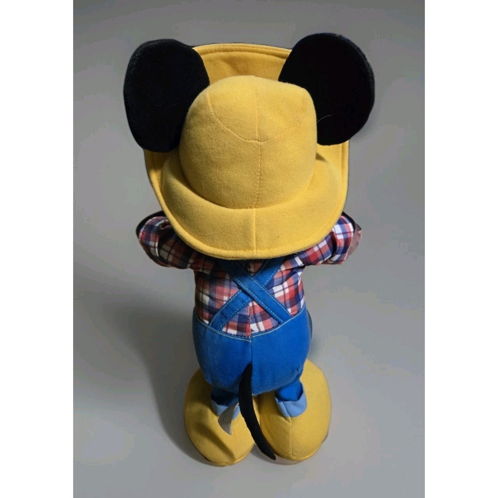 Disney Junior Farmer Mickey Mouse Sings  + Dances ANIMATED Plush Toy 16" - Works - Picture 5 of 9